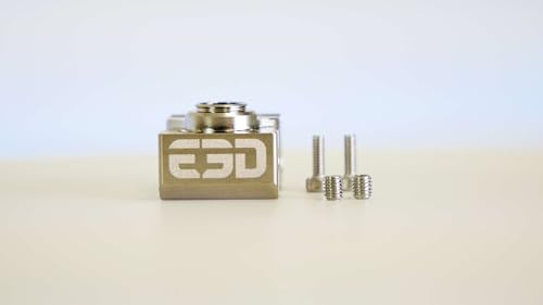 E3D Revo Rapid Change High-Temperature HeaterBlock, Packed (RC-Block-HT-SPK)