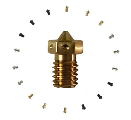 E3D ObXidian V6 Nozzles 1.75mm, 0.80mm (V6-NOZZLE-OBX-0800-SPK)