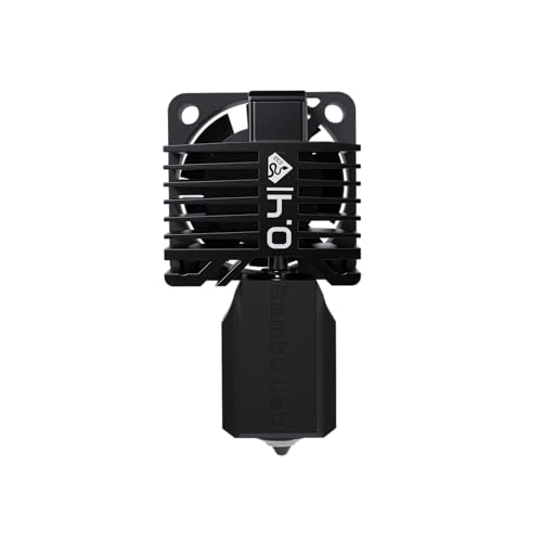 E3D DiamondBack Bambu Lab Complete Hotend, Polycrystalline Solid Diamond Tip 3, Improved Extrusion, Any Filament, Long Life, Wear Resistant, Layer Adhesion, Officially Approved (P1P/P1S, 0.4mm)