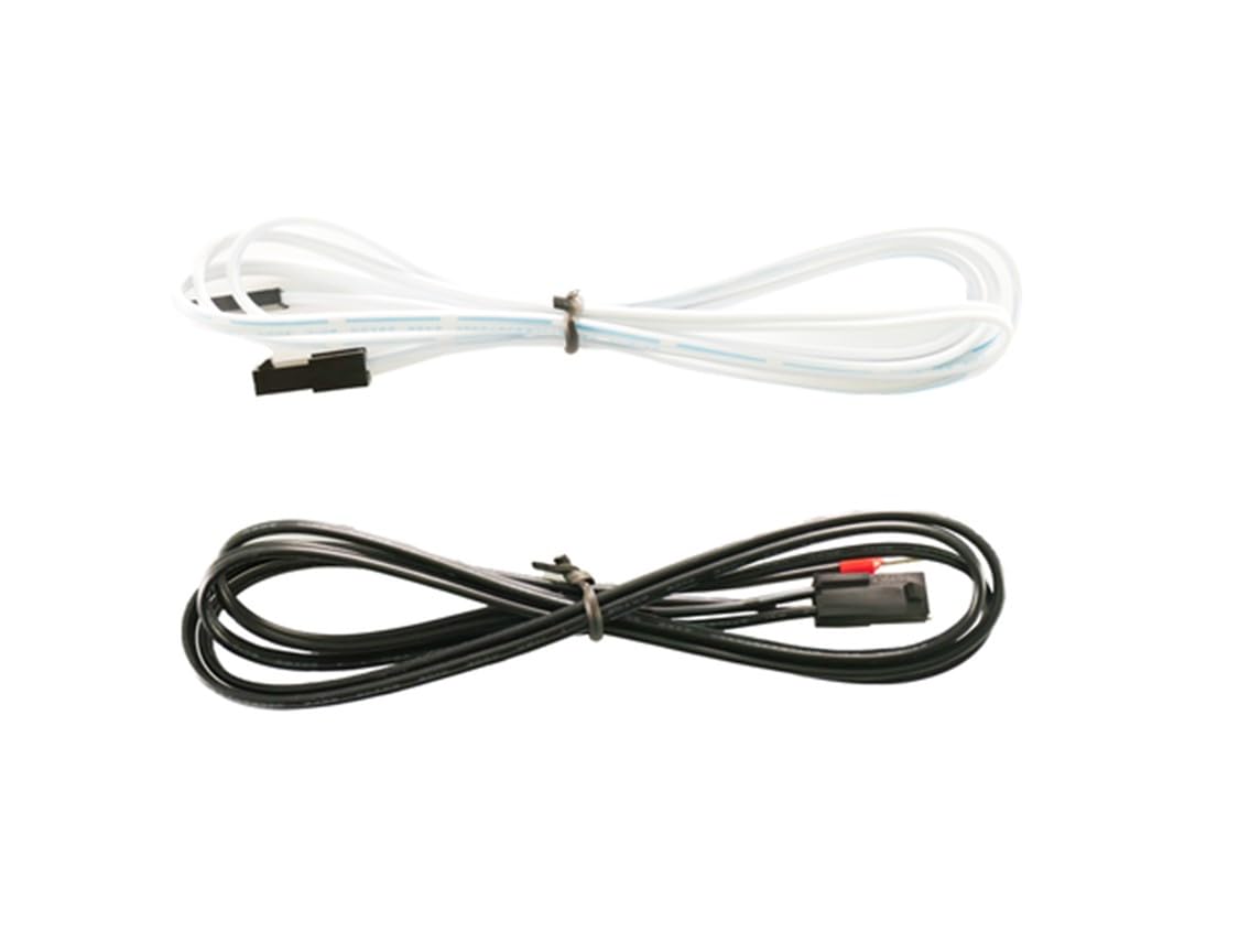 E3D Revo Extension Cable Kit - Prusa Mini (2 Female-to-Female Connectors, 12V DC, 2-Pin Horizontal, 0.8 oz, Indoor, Not Water Resistant)