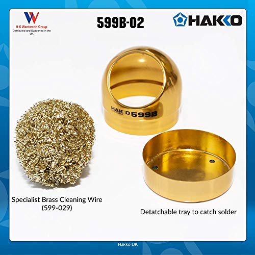 Hakko 599B-02 Wire-type soldering iron tip cleaner (3 Pack)
