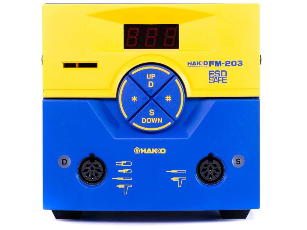 Hakko C1551 Dual Port Soldering Station (FM-203) without Tools