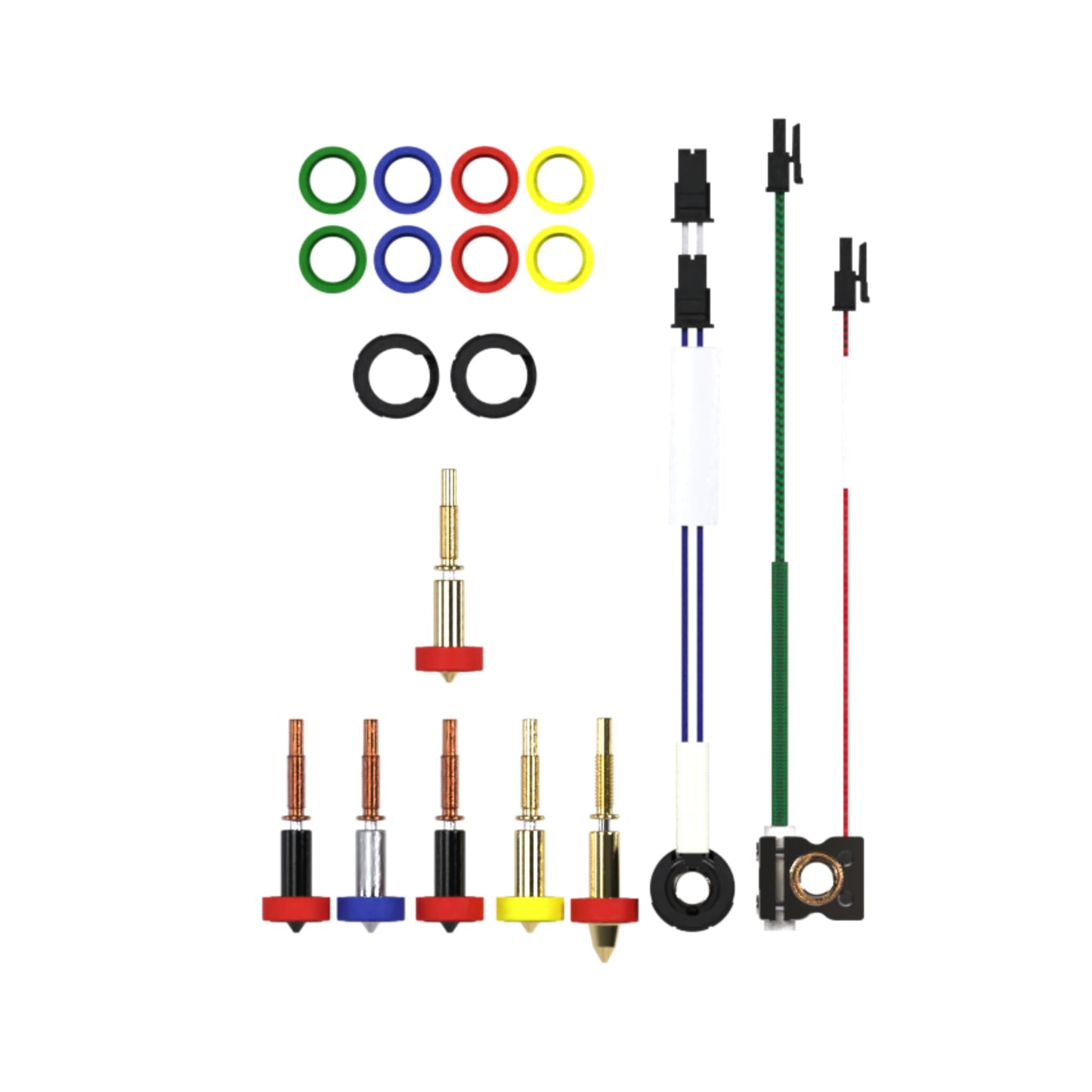 E3D Revo Genius Metal Hotside Kits PT100, 24V (REVO-HOT-KIT-GEN-PT100-24V)