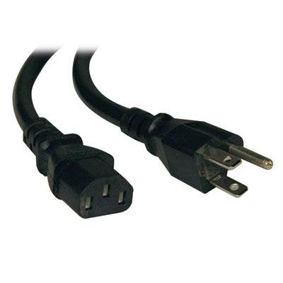 P006001 1ft Power Cord 5 15P C13 (P006001)