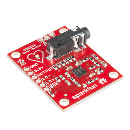 SparkFun Single Lead Heart Rate Monitor - AD8232 (SEN-12650)