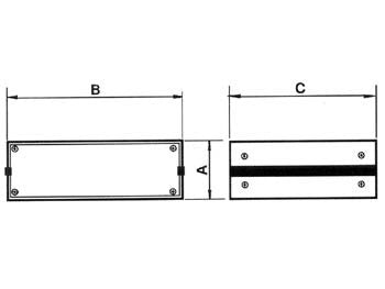 Velleman L750 Metal Housing Cassette, 1 Grade to 12 Grade, 3.1" Height, 5.2" Wide, 7.9" Length