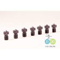 Genuine E3D Hardened Steel V6 Nozzle - 1.75mm x 0.80mm (V6-NOZZLE-HS-175-800)
