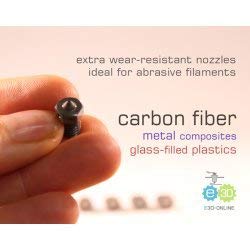 Genuine E3D Hardened Steel V6 Nozzle - 1.75mm x 0.80mm (V6-NOZZLE-HS-175-800)