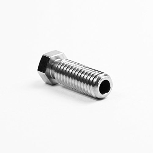 Micro Swiss Plated Wear Resistant High Flow Nozzle 3mm Filament 1.0mm