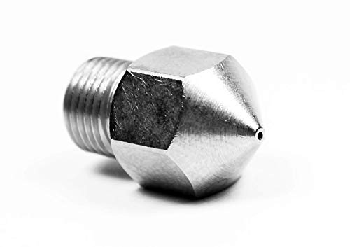 Micro Swiss Plated Wear Resistant Nozzle for WANHAO Duplicator 5 Series .8mm (M2545-08)