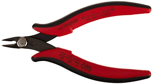 Hakko CHP TR-20-SM Slim Head Micro Soft Wire Cutter, Flush-cut, 2.0mm Hardened Carbon Steel Construction, 21-Degree Angled Jaw, 8mm Jaw Length,20 Gauge Maximum Cutting Capacity (5 Pack)