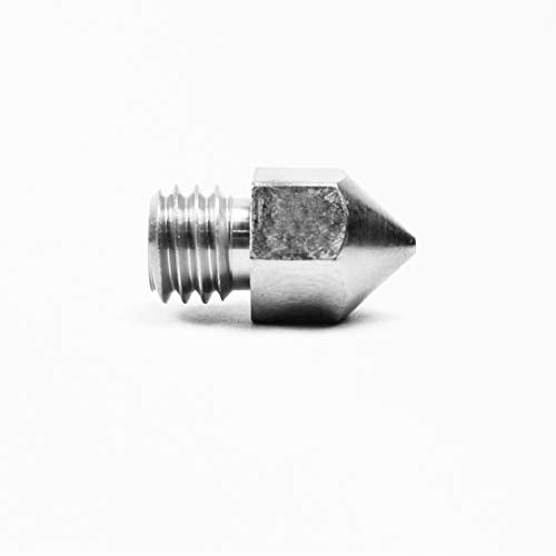 Micro Swiss Plated Wear Resistant Nozzle MK9 CTC, FlashForge Creator, Wanhao .4mm