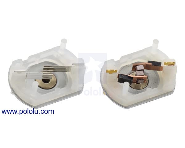 Pololu 250:1 Metal Gearmotor 20Dx46L mm 12V CB with Extended Motor Shaft (Item: 3494)