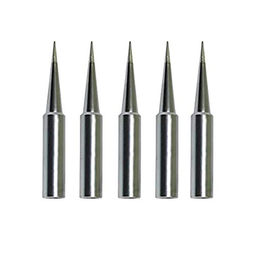 Hakko T18BL Series Soldering Tip for FX-888/FX-8801, Conical, R 0.2 mm x 22.5 mm (5 Pack)