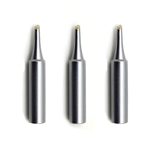 Hakko T18-CF2 - T18 Series Soldering Tip for Hakko FX-888/FX-8801 - Bevel - 2 mm/45? x 14.5 mm (3 Pack)