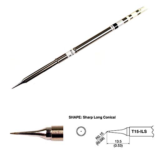 Soldering Tip, Conical, 0.1mm x 13.5mm