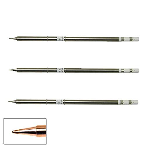 Hakko - T15-B2 - Soldering Tip, Conical, 0.5mm x 10mm (3 Pack)
