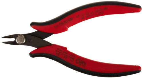 Hakko CHP TR-20-SM Slim Head Micro Soft Wire Cutter, Flush-cut, 2.0mm Hardened Carbon Steel Construction, 21-Degree Angled Jaw, 8mm Jaw Length,20 Gauge Maximum Cutting Capacity