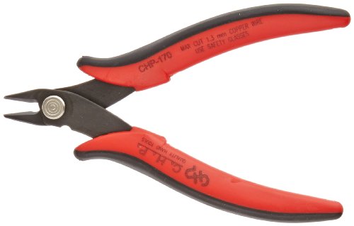 Hakko CHP-170 Micro Soft Wire Cutter, 1.5mm Stand-off, 16 Gauge Maximum Cutting Capacity