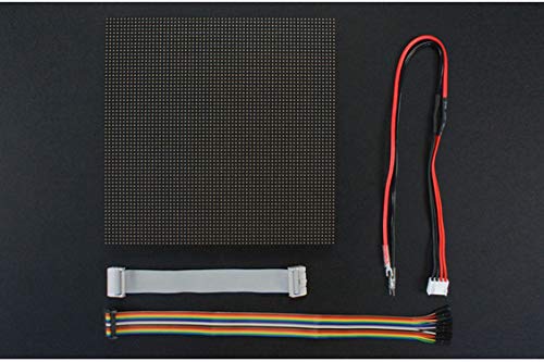 64x64 RGB LED Matrix Panel (3mm pitch) 4096 RGB LEDs organized in a 64x64 grid Bright color high brightness long life high color purity non-polluting LED display module Drive voltage: DC 5V