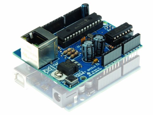 Velleman VMA04 Ethernet Shield for Arduino, 1 Grade to 12 Grade, 1.18" Height, 2.16" Wide, 2.75" Length