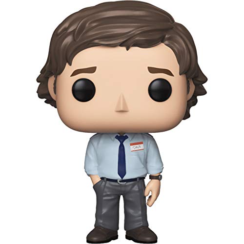 Funko Jim Halpert Pop TV Vinyl Figure & 1 Compatible Graphic Protector Bundle (34903 - B)