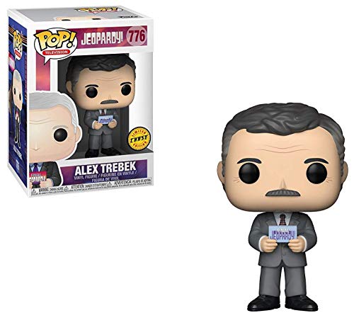 Funko Pop! TV: Jeopardy - Alex Trebek Limited Edition Chase Pop! Vinyl Figure (Includes Compatible Pop Box Protector Case)