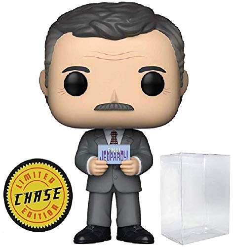 Funko Pop! TV: Jeopardy - Alex Trebek Limited Edition Chase Pop! Vinyl Figure (Includes Compatible Pop Box Protector Case)