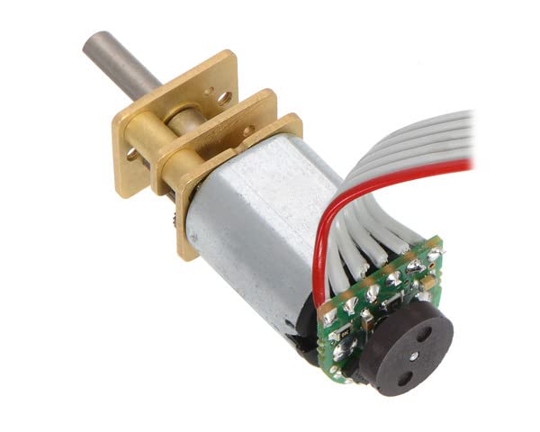 Pololu 1000:1 Micro Metal Gearmotor MP 6V with Extended Motor Shaft (Item 3059)