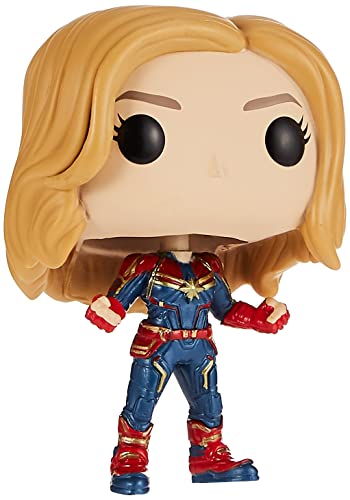 Funko Pop! Marvel: Captain Marvel (Styles May Vary) Toy, Multicolor, Standard (36341)