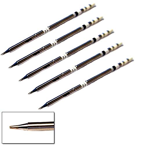Soldering Tip, Chisel, 1.6mm x 10mm (5 Pack)