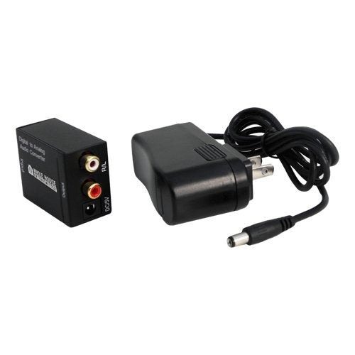 Digital Optical Coax to Analog R/L audio converter