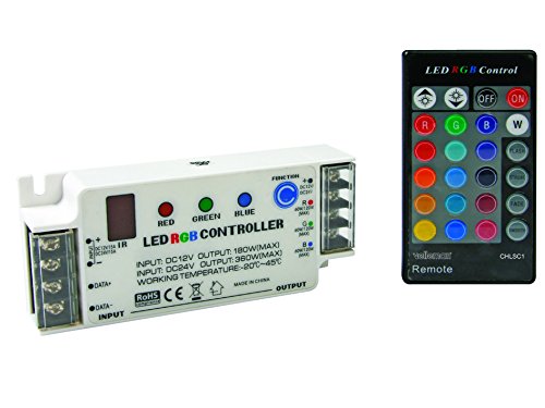 Velleman CHLSC1 RGB Led Controller with Ir Remote Control (CHLSC1)