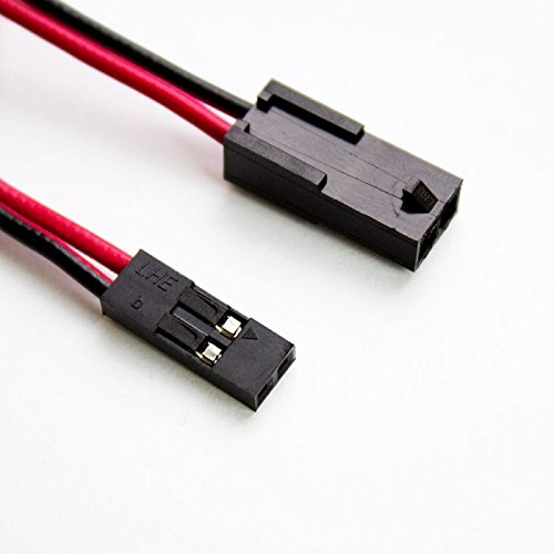 Genuine E3D Fan/Thermistor Molex Connector Cable (E-CABLE-TEMP-1000-MOLEX)