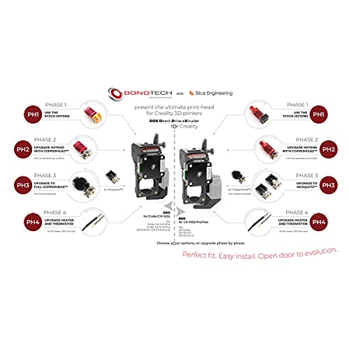 Genuine Bondtech DDX v3 for Creality CR-10(S) Pro/Max (EXT-KIT-77-02-V3)