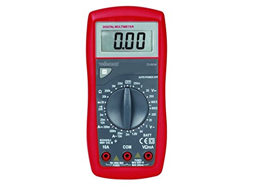 Digital multimeter - cat. iii 600 v - 10 a - data hold/diode test/batt test/buzzer functions