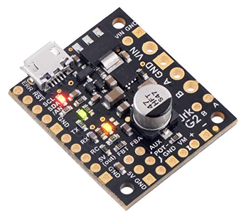 Pololu Jrk G2 21v3 USB Motor Controller with Feedback (Item: 3142)