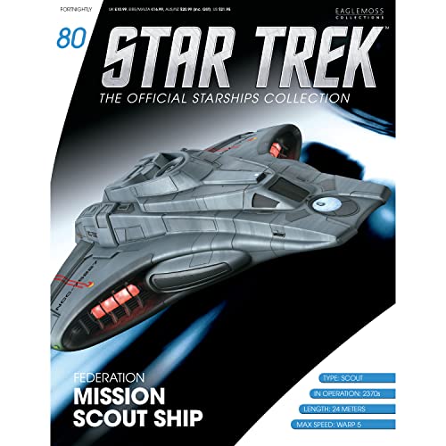 Eaglemoss Hero Collector Federation Scout Ship