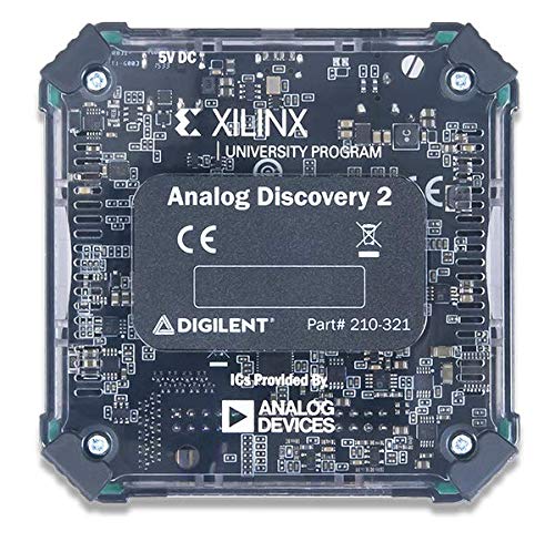 Analog Discovery 2: 100MS/s USB Oscilloscope, Logic Analyzer and Variable Power Supply