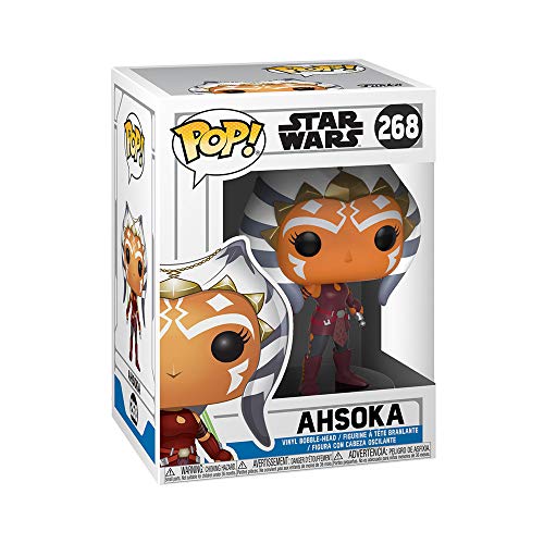 Funko Pop Star Wars: Clone Wars - Ahsoka Tano Collectible Figure, Multicolor