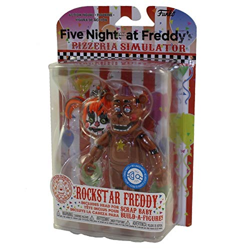 Funko Five Nights at Freddy's Pizza Simulator - Rockstar Freddy Collectible Figure, Multicolor