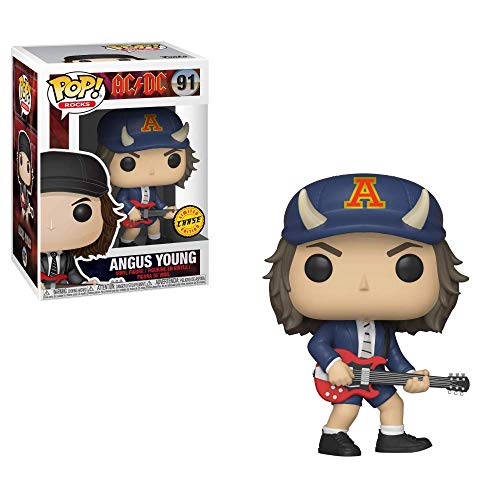 AC/DC Angus Young Rocks (Chase Edition Possible) Vinyl Figure 91 Funko Pop!