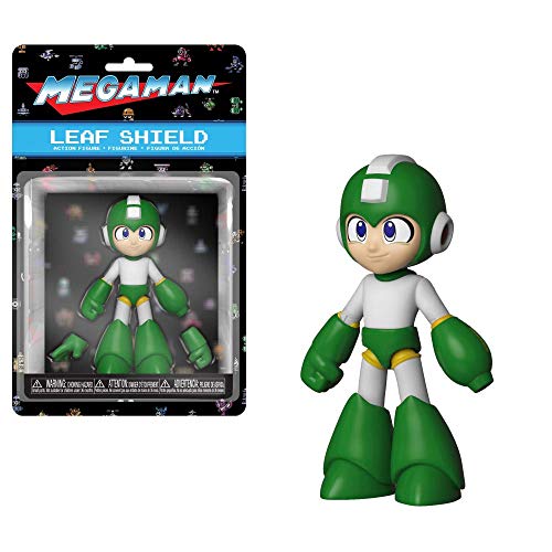 Funko 34819 Action Figure: Mega Man (Leaf Shield) Styles May Vary, Multicolor