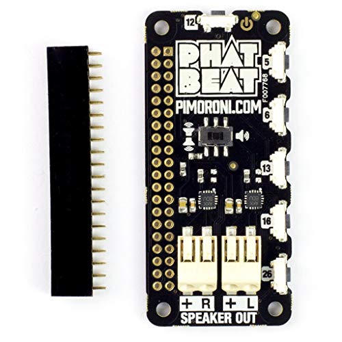 Pimoroni pHAT Beat - Audio Add-On for Raspberry Pi