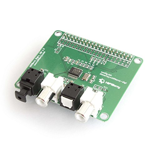 HiFiBerry DIGI+ I/O - Raspberry Pi SPDIF Shield