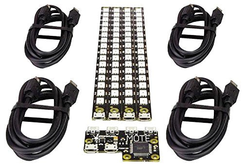 PIMORONI - PIM192 - Mote Complete Kit Host + 4 Sticks + Cables (PIM192)