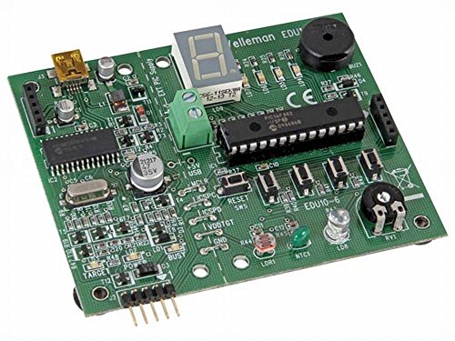 Velleman EDU10 USB PIC Programmer and Tutor Board, 1 Grade to 12 Grade