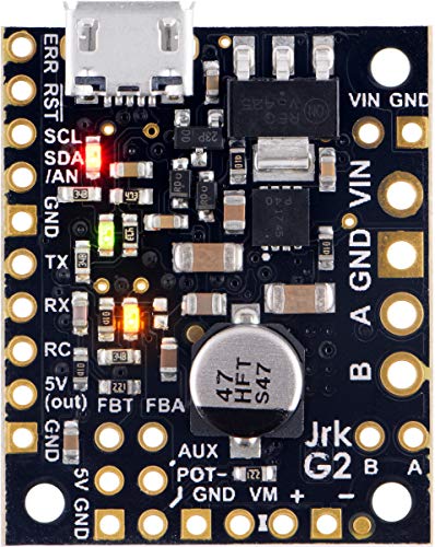 Pololu Jrk G2 21v3 USB Motor Controller with Feedback (Item: 3142)