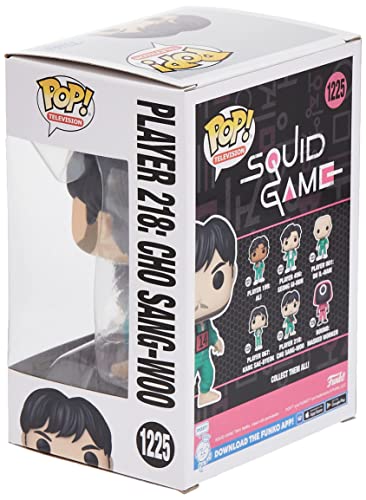 Funko POP TV: Squid Game- Player 218: Cho Sang-Woo, Multicolor