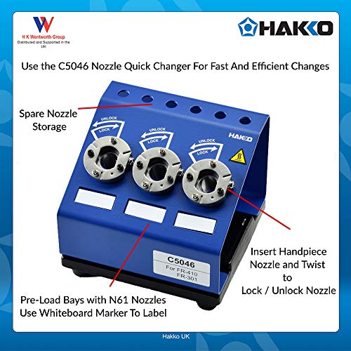 Hakko N61-13 Desoldering Nozzle 1.3 mm Extra Long
